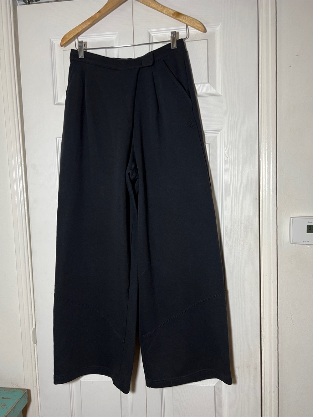 Free People Movement Wide Leg Sweatpant Black Women’s Small